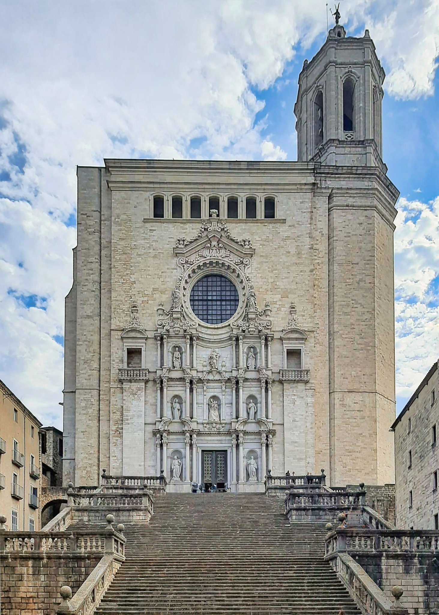 西班牙🇪🇸（巴塞罗那东北 靠近法国）吉罗纳主教座堂 Catedral de 