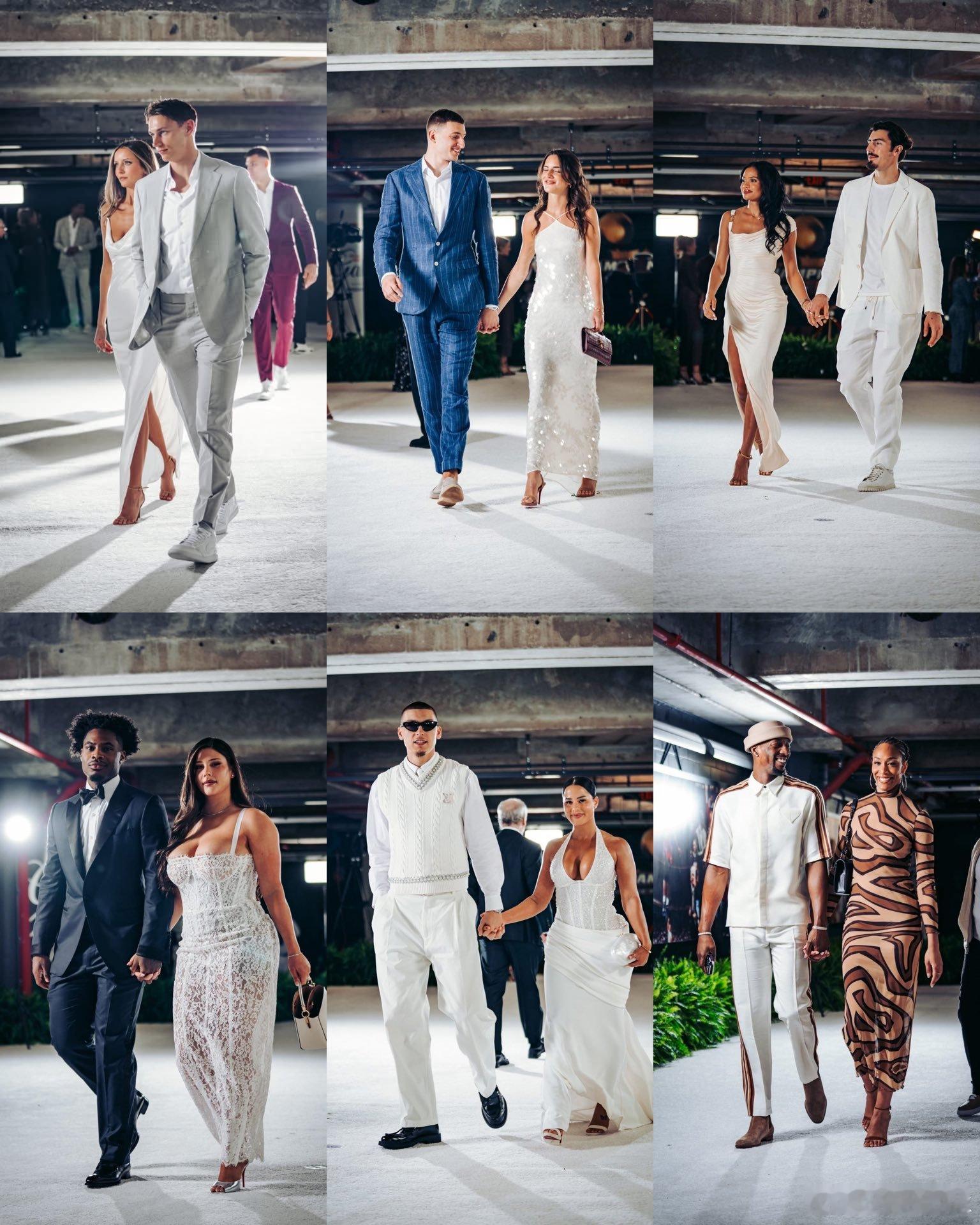 热火六对情侣，哪队是你的最爱😍 