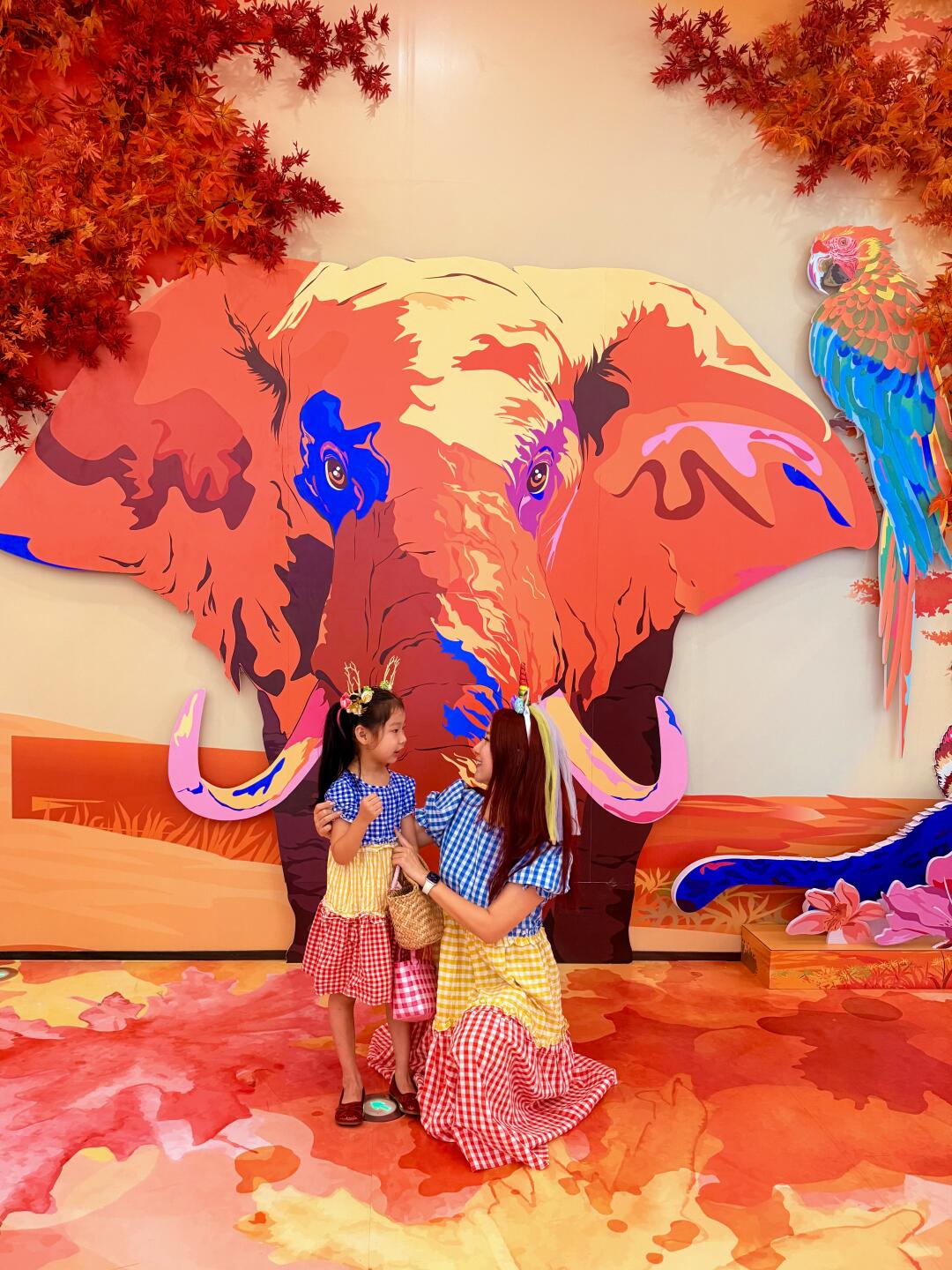 天津遛娃，商场里惊现动物王国🦒免费哦～