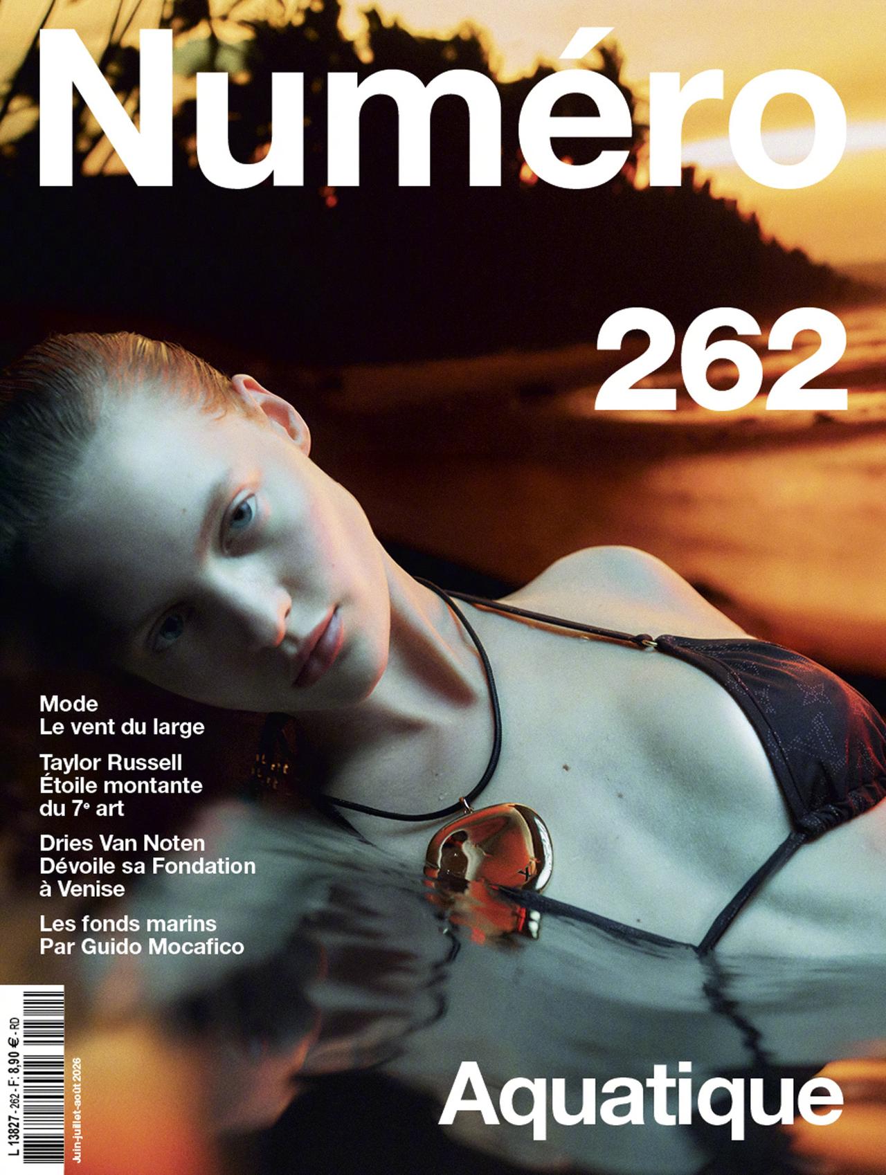 Numéro 2026 法国版夏季合刊，模特Maya Vozhdaeva 演绎的