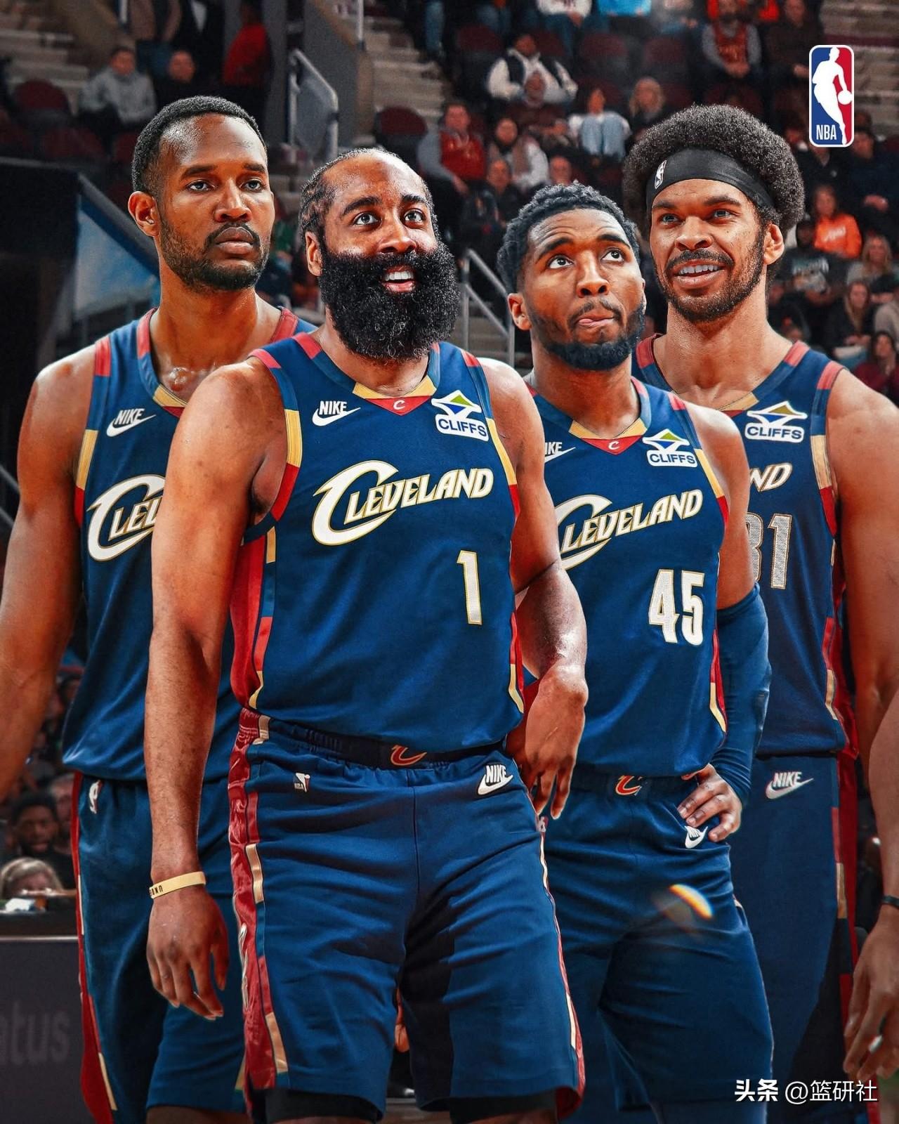 哈登还是和阿伦配合最默契也最高效

哈登加盟骑士后，已经给阿伦送出43次助攻，阿