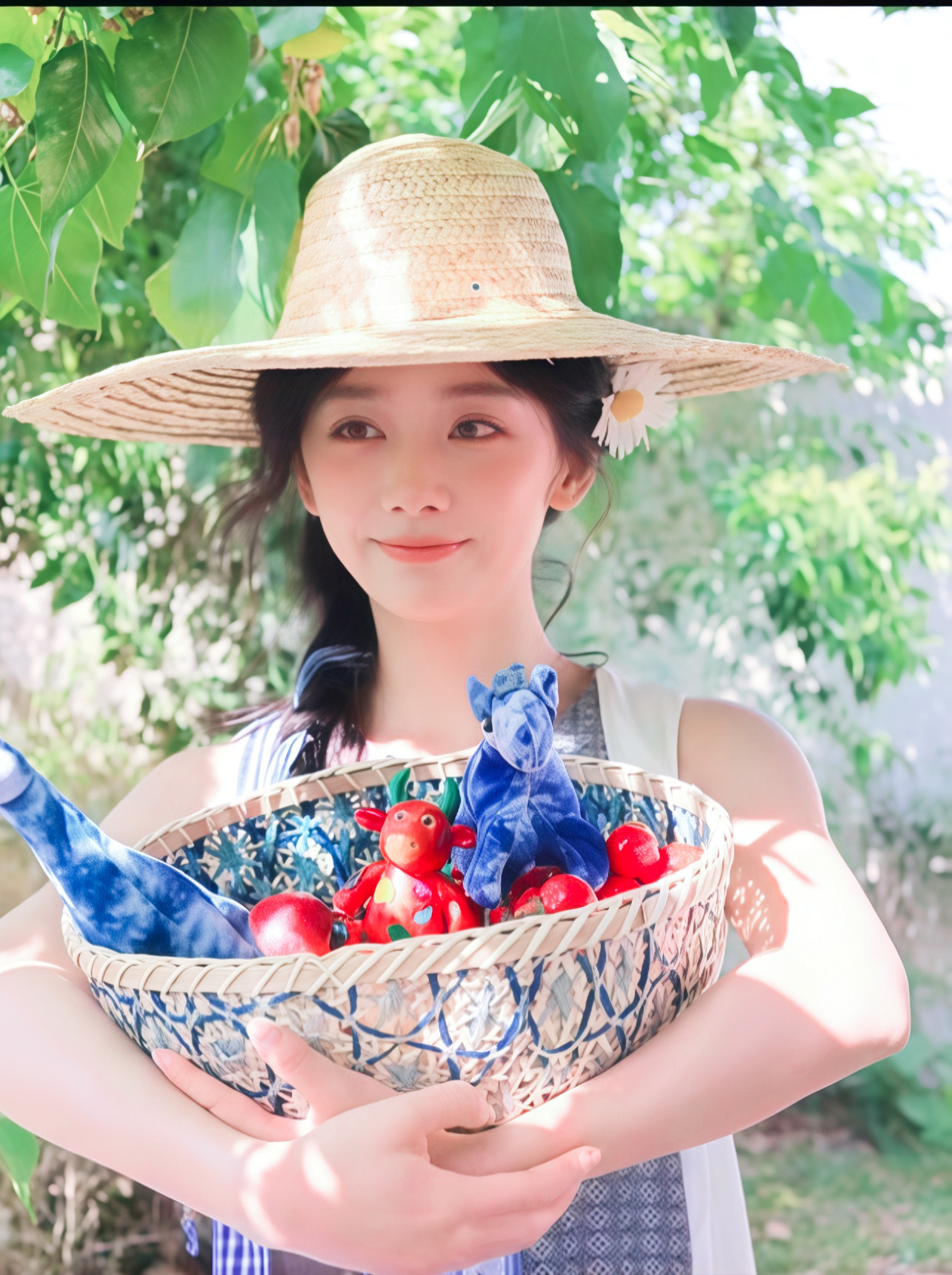 很夏天的璐璐        修图丨εïз影像记璐