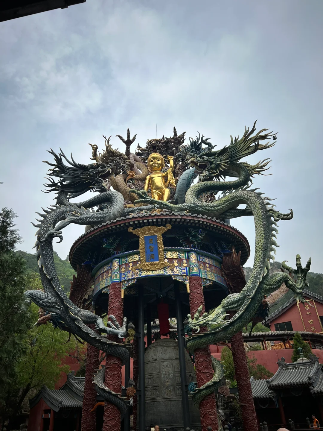 白瀑寺打卡