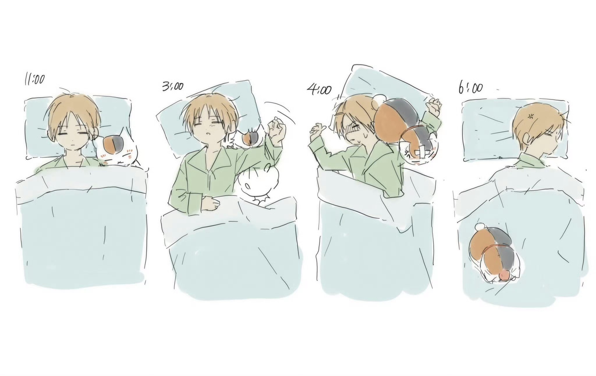 #夏目友人帐# 这就是养猫的烦恼吗[羞嗒嗒][羞嗒嗒]（x:N__abo144）