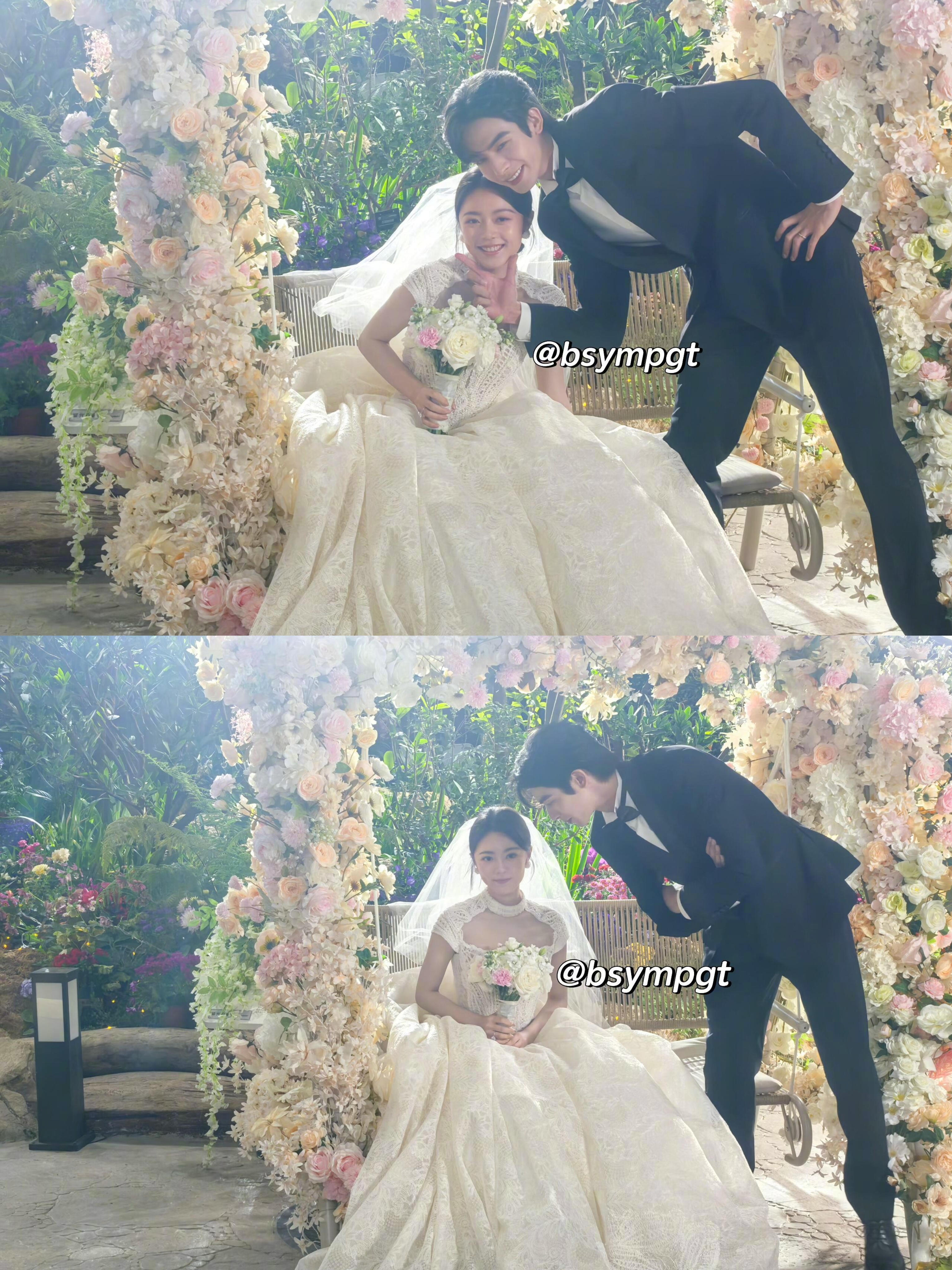 林屿森✘聂曦光《骄阳似我》婚纱照🈶 