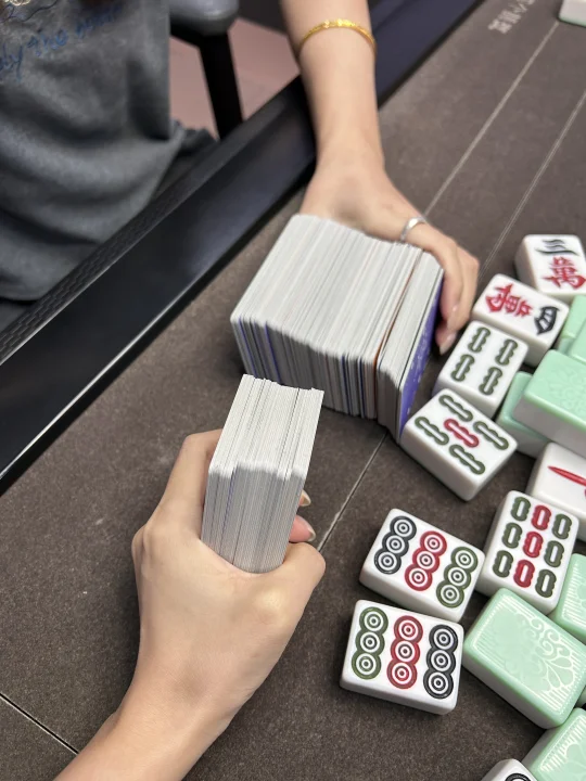 终于也轮到我数牌啦