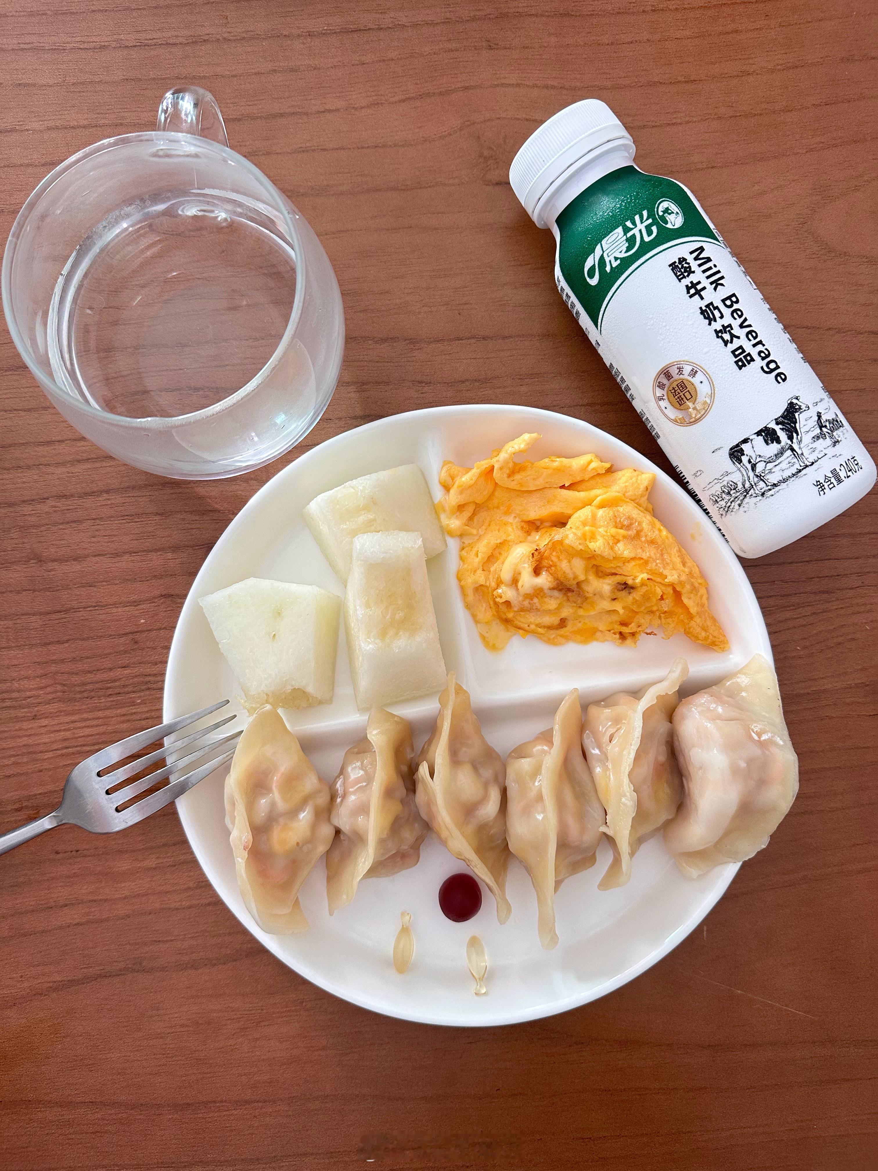 早安✐ ᵕ̈ ᴹᴼᴿᴺᴵᴺᴳ🌿🔆小学生早餐🥣时间中式胃的娃又回归吃饺子🥟