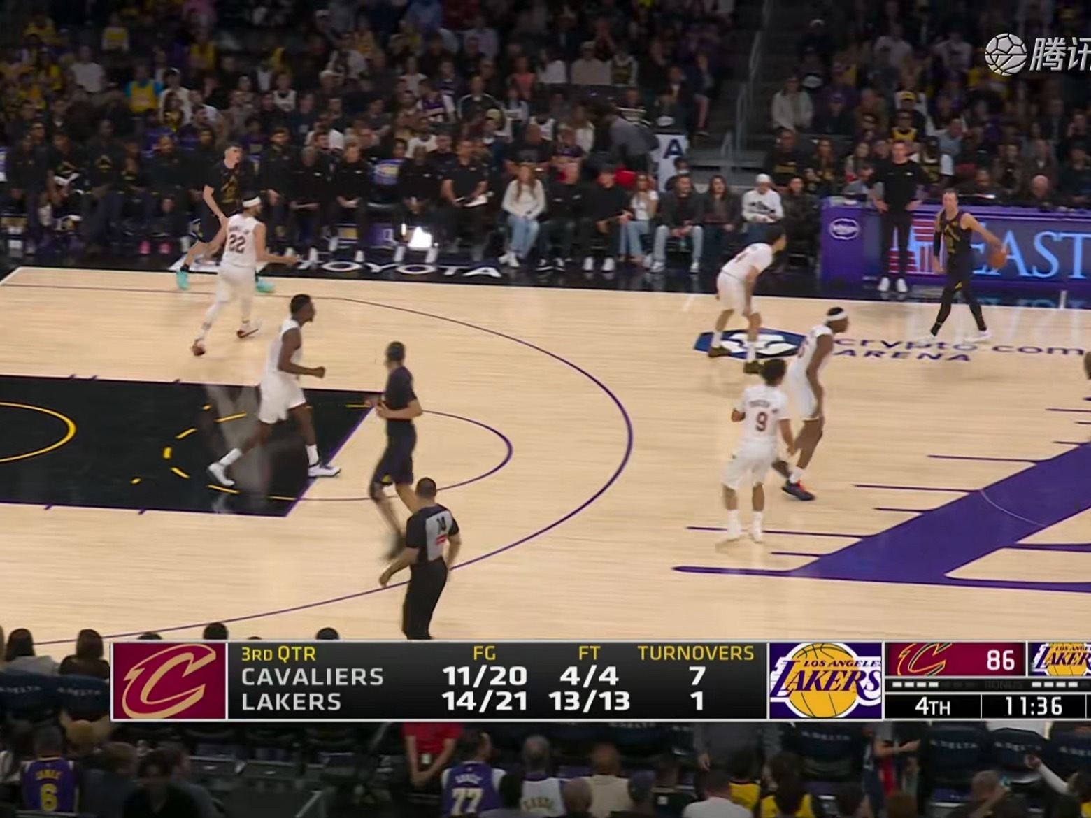骑士投了🏳️第四节换上全板凳末端球员骑士vs湖人