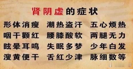 真阴不足，会出现哪些症状？中医认为，真阴不足又称肾阴不足，肾阴虚；临床表现：虚火