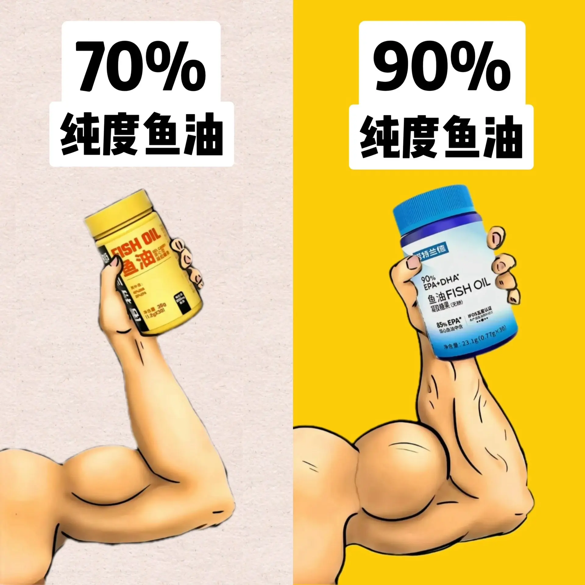 平时深海鱼吃的不多。鱼油真的很值得入，方便还全面！