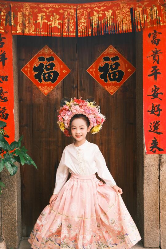 簪花妆造-小女孩小男孩