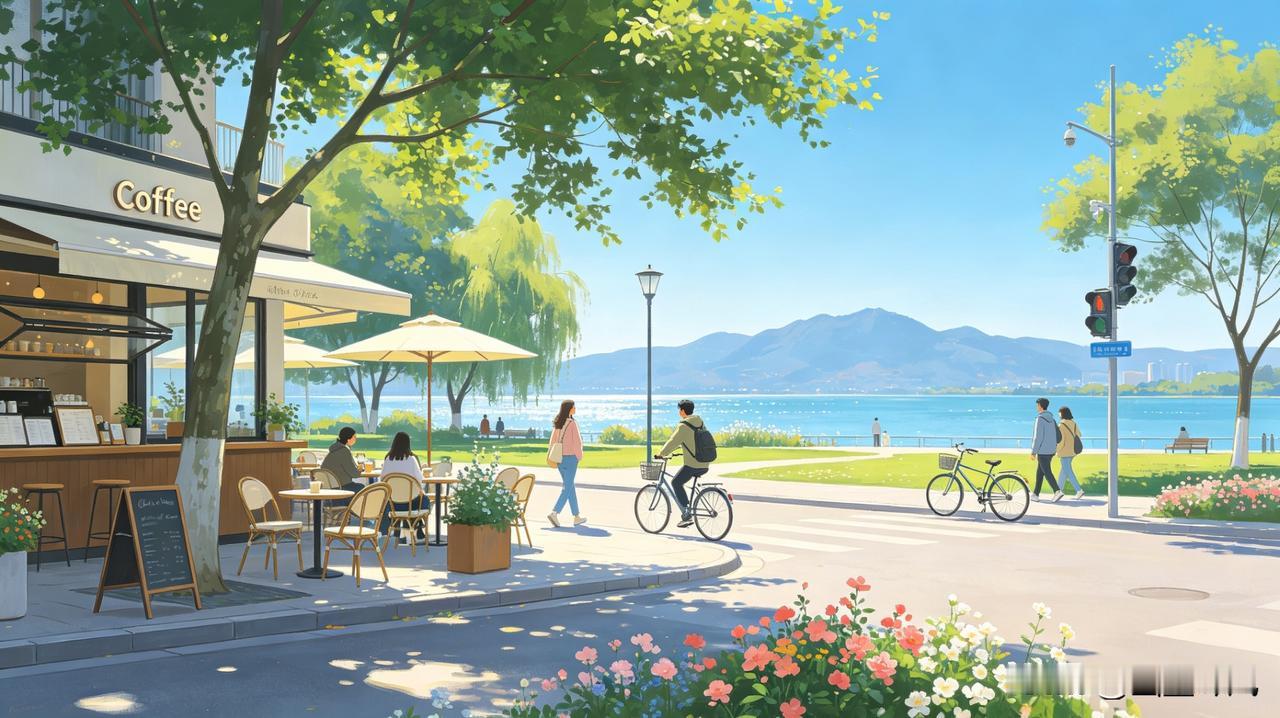 盛夏全国多数城市深陷高温闷热时，昆明日均气温稳定在18-25℃，几乎无酷暑天气。