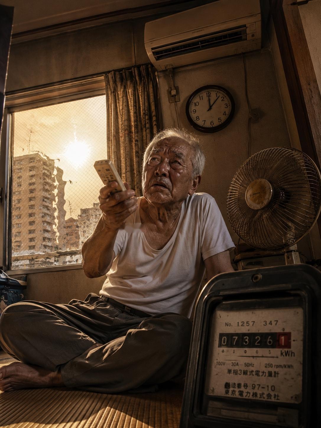 36度。手机推送说东京又热死了三个老人。

我盯着屏幕愣了好几秒。那种感觉咋说呢