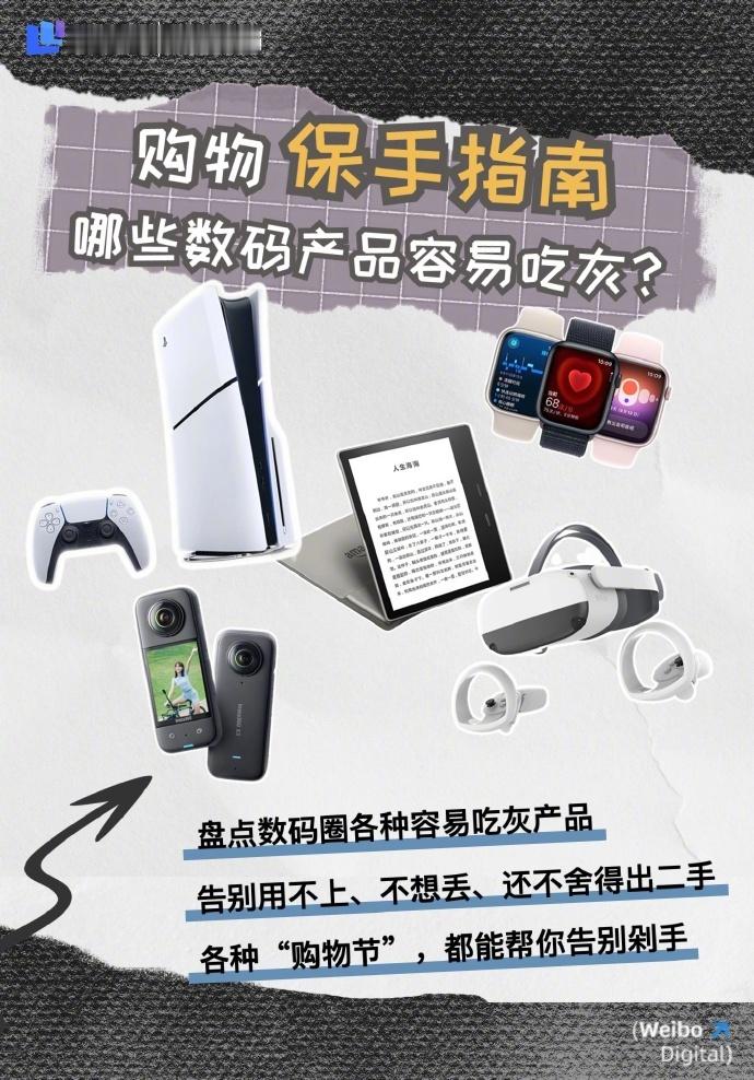 #哪些数码产品买完容易吃灰# 笑死，这图里的产品几乎每一个我都有过年头想要买的，