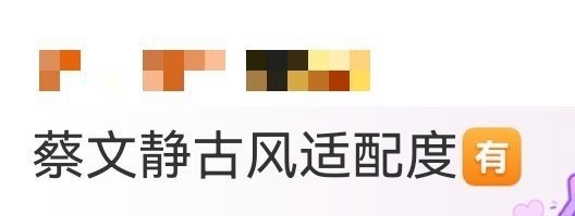 蔡文静古风适配度 她穿绣海棠的古风裙也太好看了！步摇随着动作轻轻晃，一笑时露出的