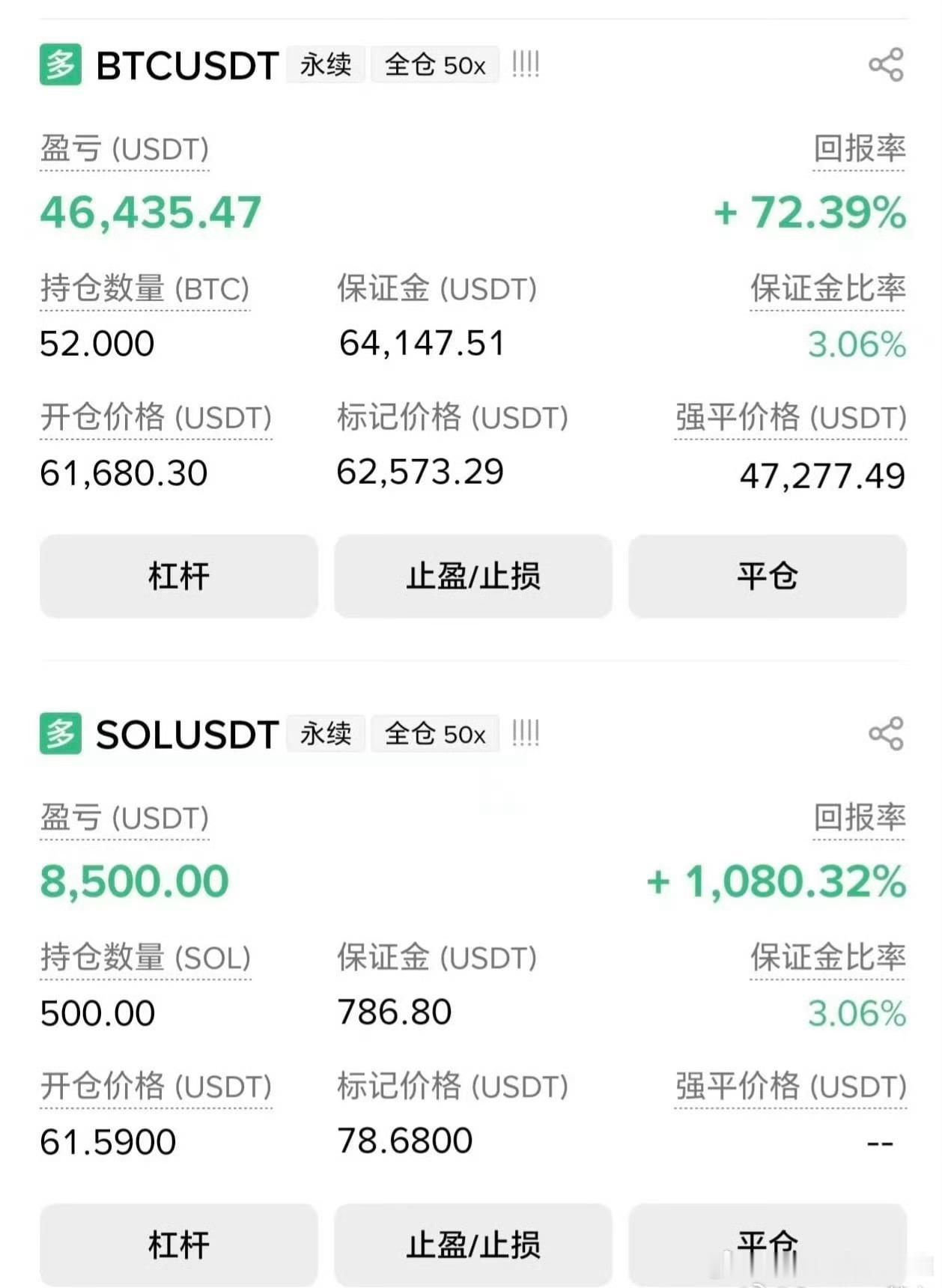 大饼和SOL双双拿下吃肉，顺趋势布局，收益稳稳落袋币圈