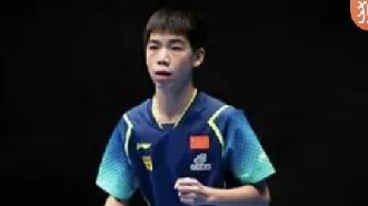 WTT阿斯塔纳挑战赛，首轮国乒小将全胜
       今天下午1:00多，看了国
