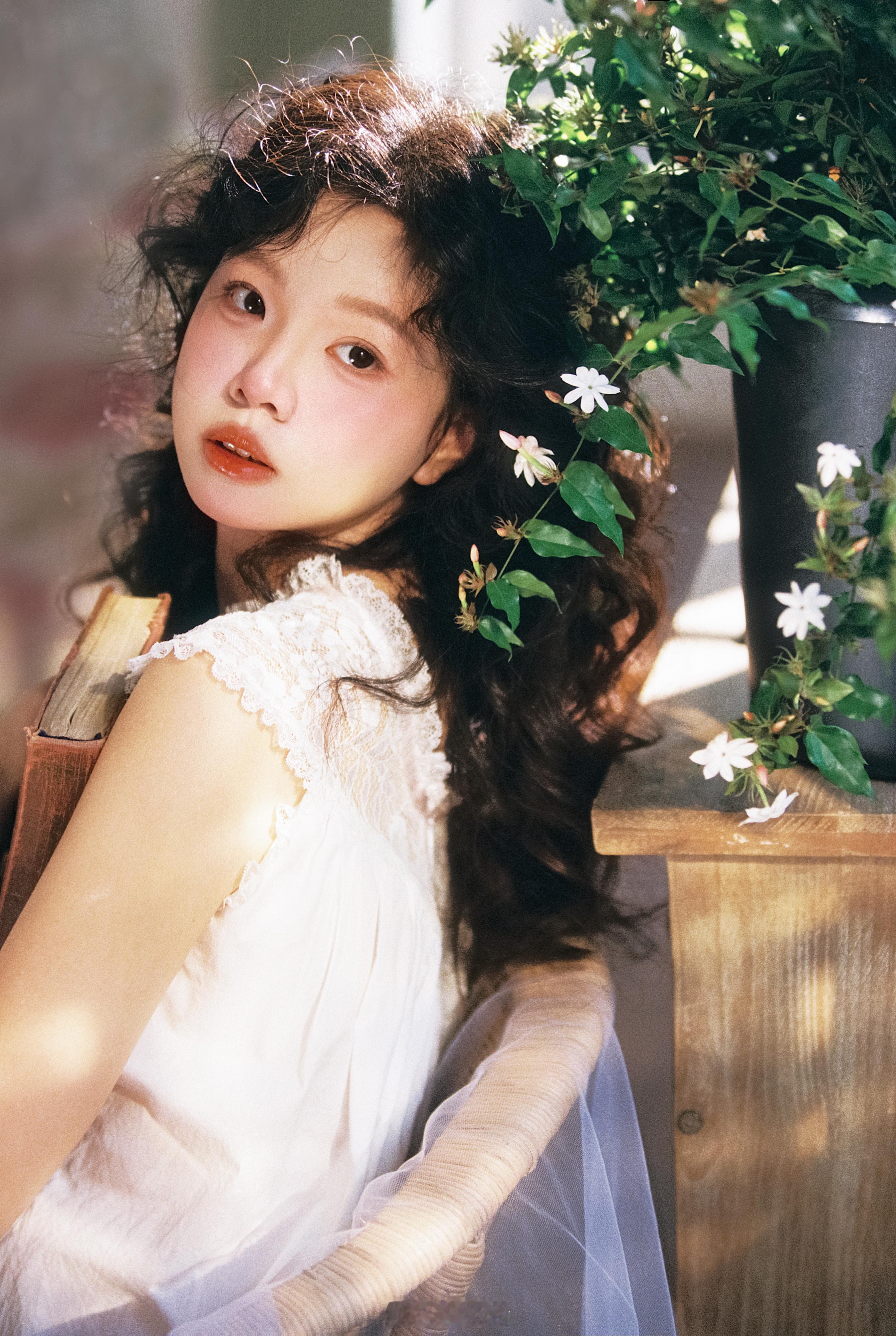 油画少女客片 ​​​