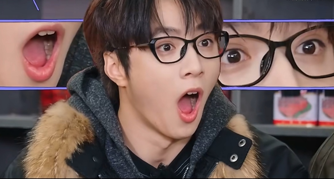 刘耀文看到黄子韬扇徐艺洋的反应俺们耀文就这样全方位震惊脸😲 刘耀文被黄子韬扇徐