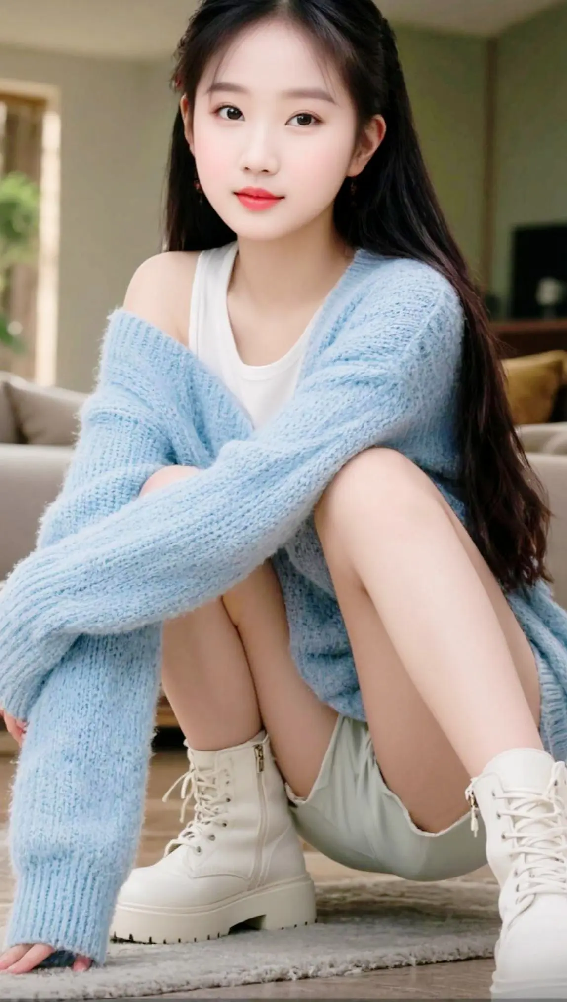 AI暖调俏皮写真 ai创作 谁还不是小腰精 舞蹈艺术写真 ai知性优雅风范