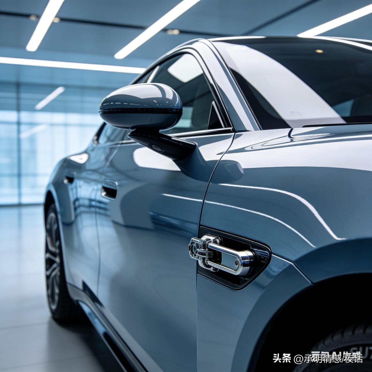 家人们！小米SU7这波操作太懂车主的心啦！隐藏门把手常遭吐槽，这次直接升级成机械