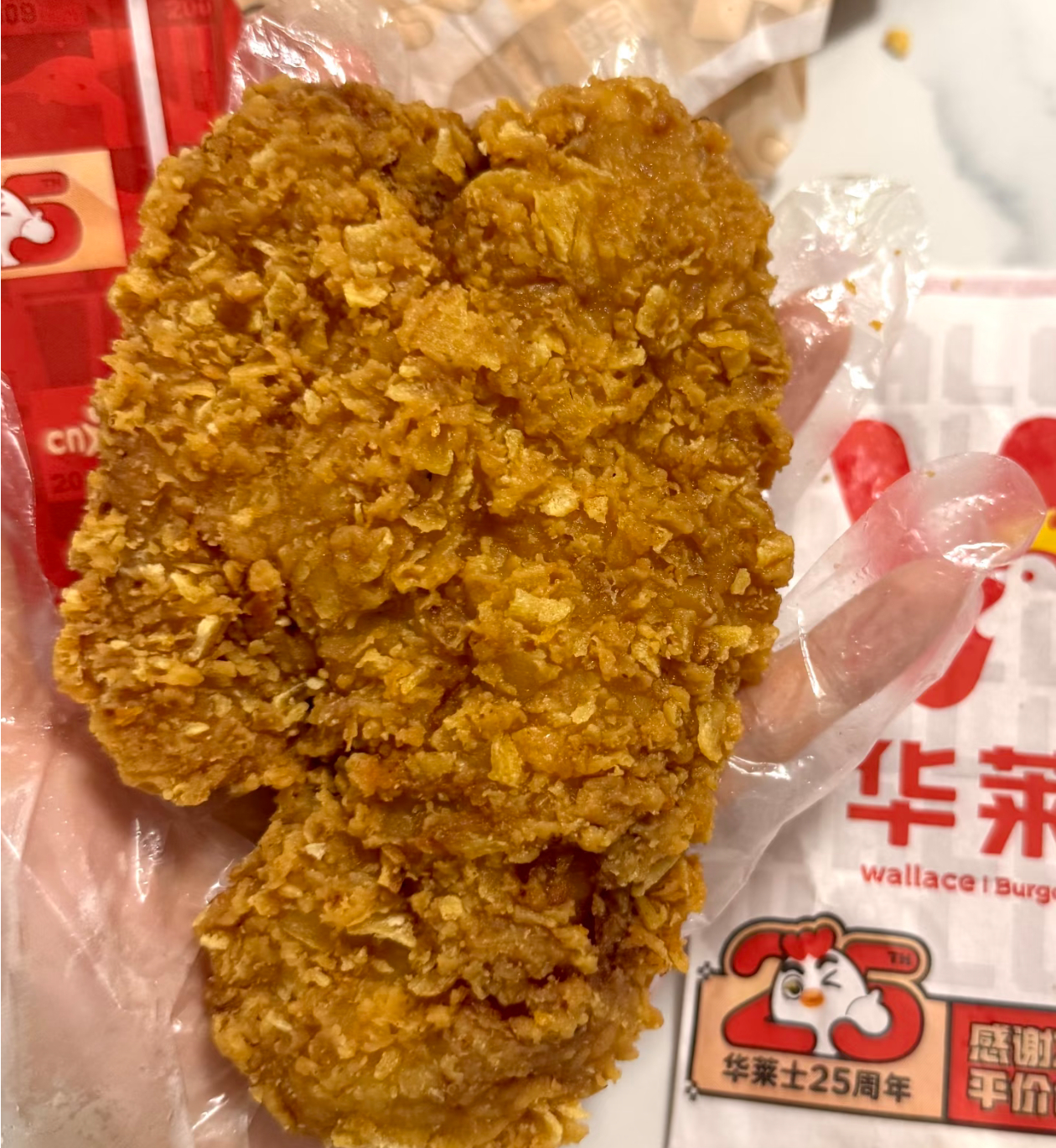 何与薯香鸡排夯爆了  华莱士薯香脆浪大鸡排神仙吃法！8种打开方式直接封神✨我挖到