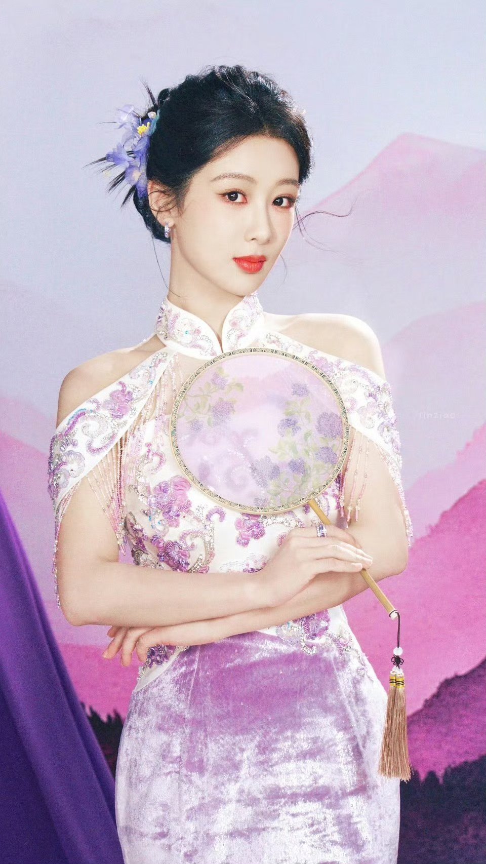 电视剧玉兰花开君再来杨紫董竹君  yz杨紫玉兰花开君再来 “你成长之路绘成画卷，