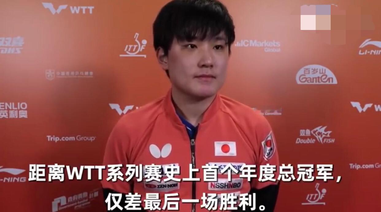 日本乒乓球运动员张本智和在接受日本媒体采访时表示，他受到日本首相高市早苗的话语“