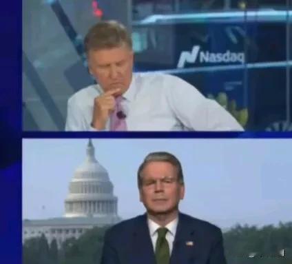 🔻CNBC 主播兼著名 MAGA 支持者乔·克南在节目中当面向斯科特·贝森特透