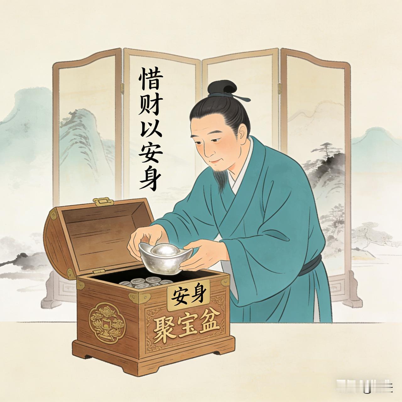 惜财安身
 
人这一辈子，千万别乱花钱。咱既非含着金汤匙出生的富二代，也不是有背