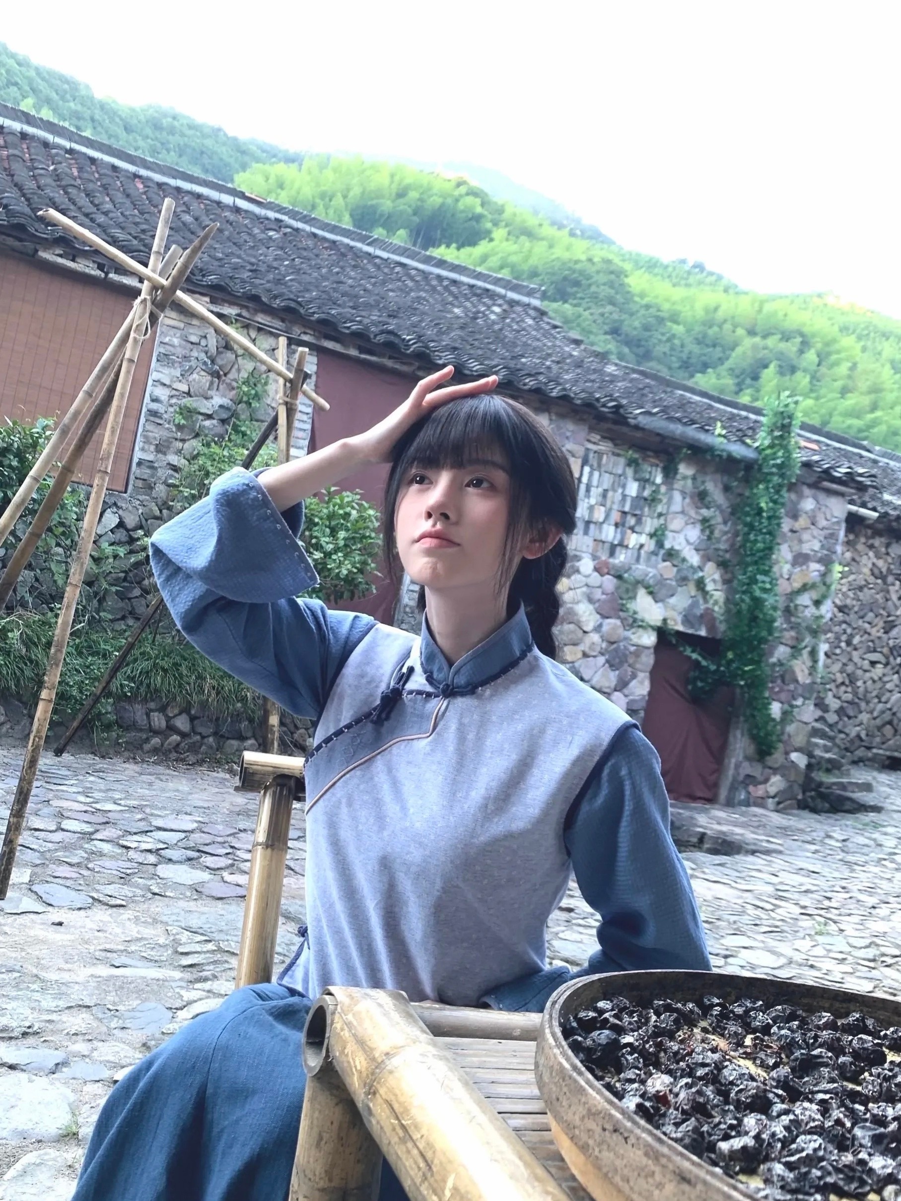 鞠婧祎苏绿夏 好素好淡的美！妹宝婧祎🥺 