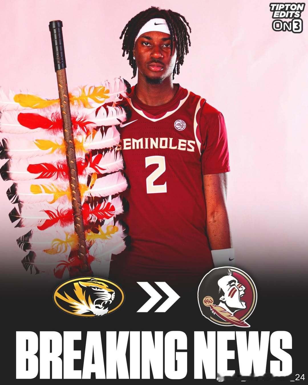 密苏里大学后卫安东尼·罗宾逊二世(Anthony Robinson II)转学加