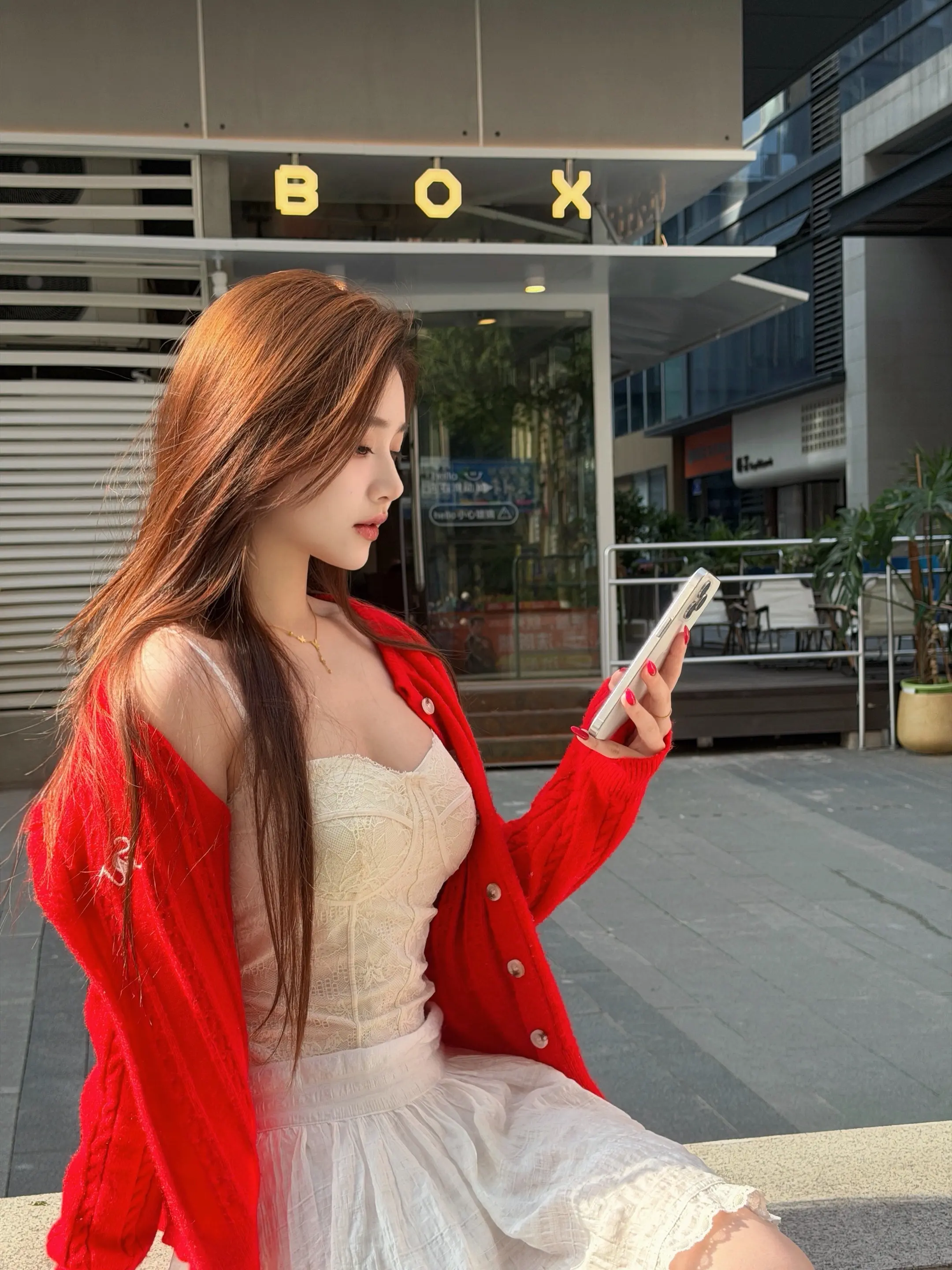 “今天天气晴 此刻在想你”