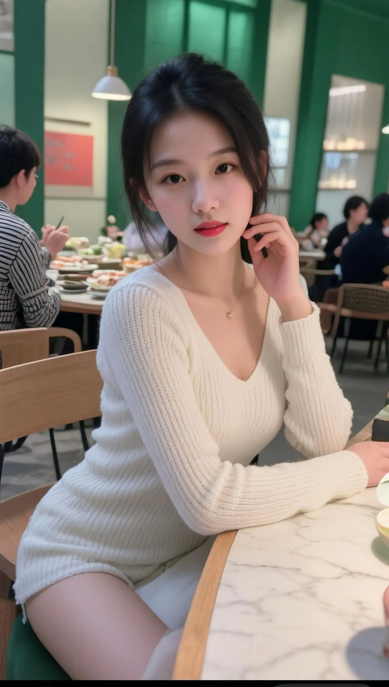 AI餐厅甜拍 随变ai随便玩