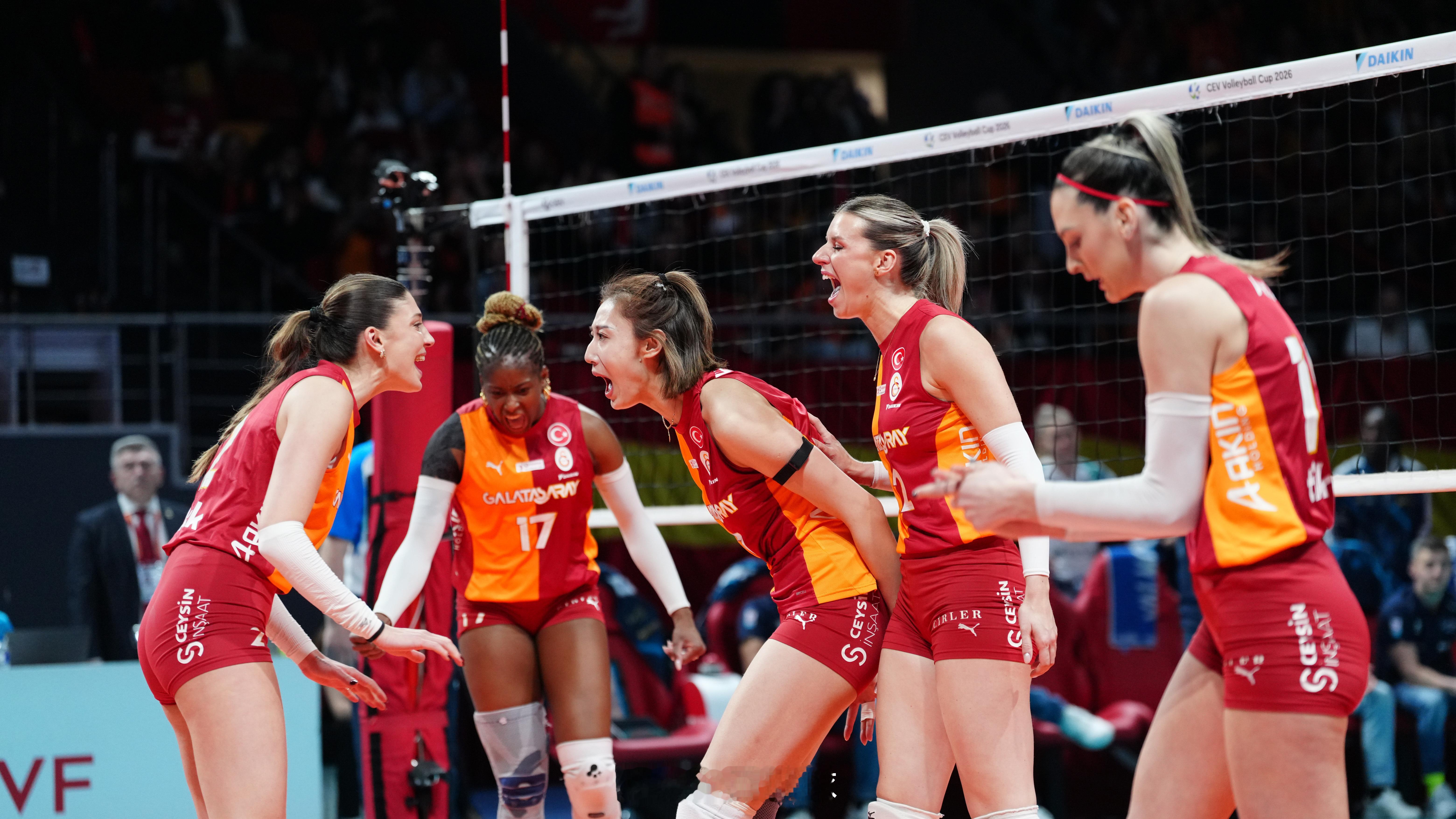 2026女排欧联杯 效力加拉塔萨雷的王媛媛 共参加10场比赛（34局），拦网得到