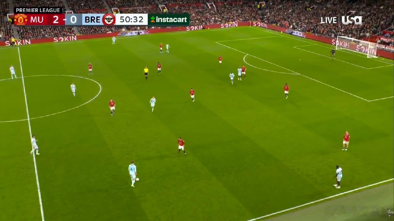 阿莫林：卡里克你小子是不是学我？曼联2比1布伦特福德英超联赛