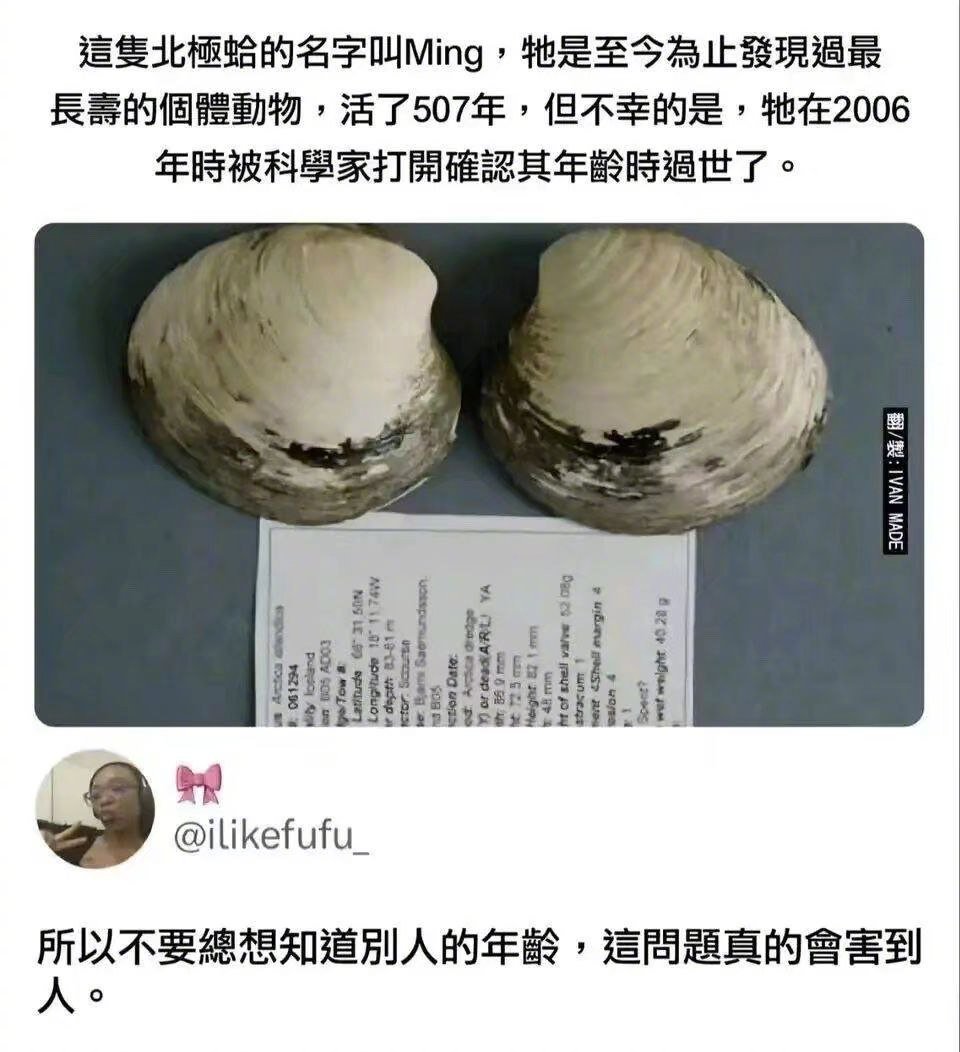 所以不要总想知道别人的年龄，这真的很要命