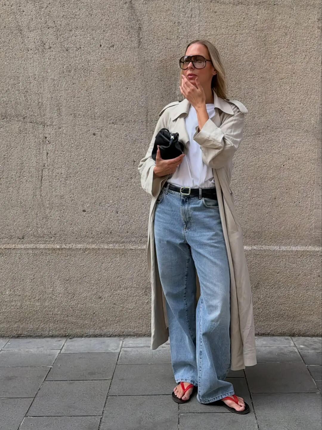 来自意大利的时尚博主 MIRJA KLEIN 的简约穿搭时尚博主穿什么ootd