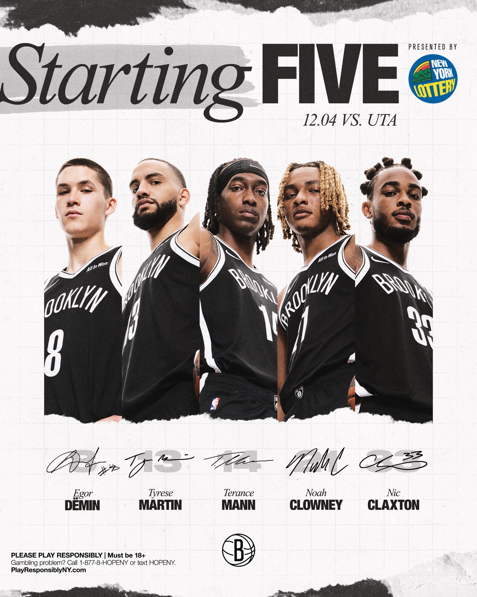 小破网背靠背第二战轮休小波特，对手是爵士，再赢那就是三连胜了…爵士vs篮网