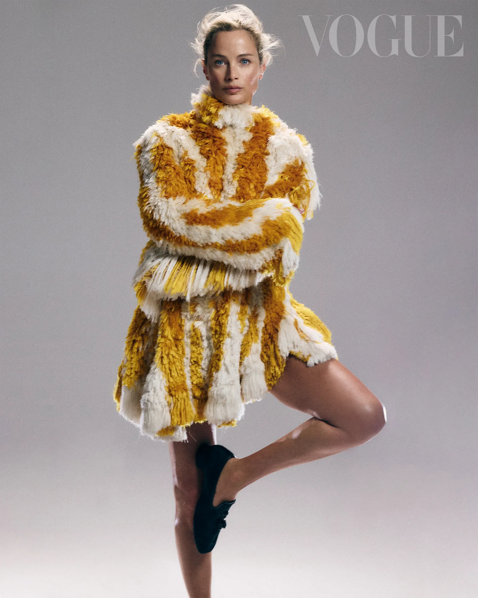 中国台湾版VOGUE 十月刊90年代的老牌超模 Carolyn Murphy G