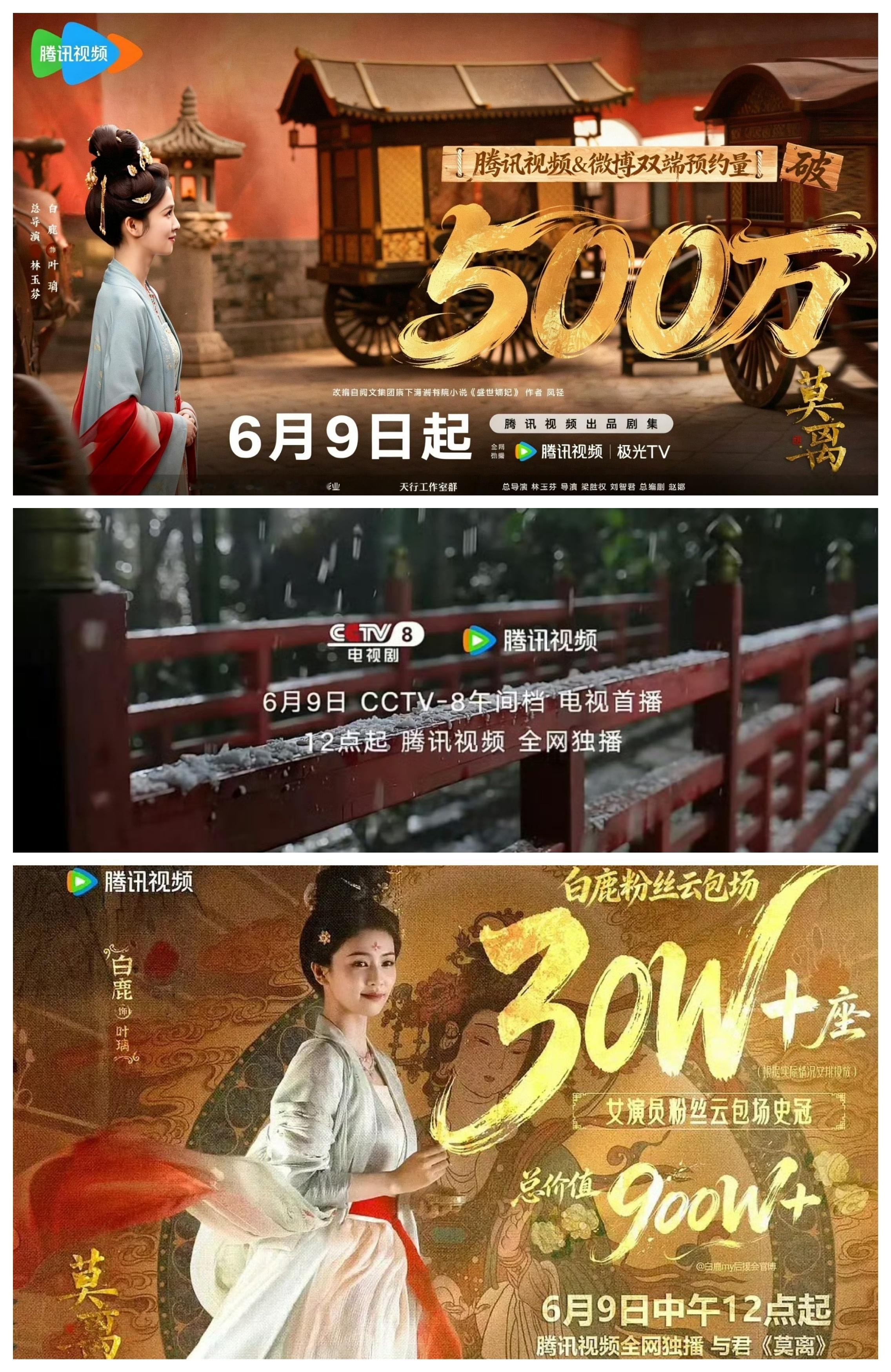 莫离  在我的视野中，白鹿和她的粉丝，一直专注自身、专注作品，所谓“对打”，她们