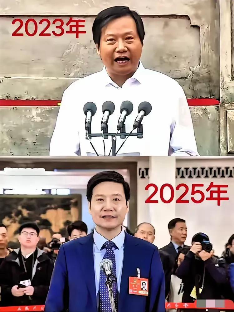 这两年，雷军的变化太大了！原来他不是一直这么帅？

话说雷军变瘦，并不是什么红气