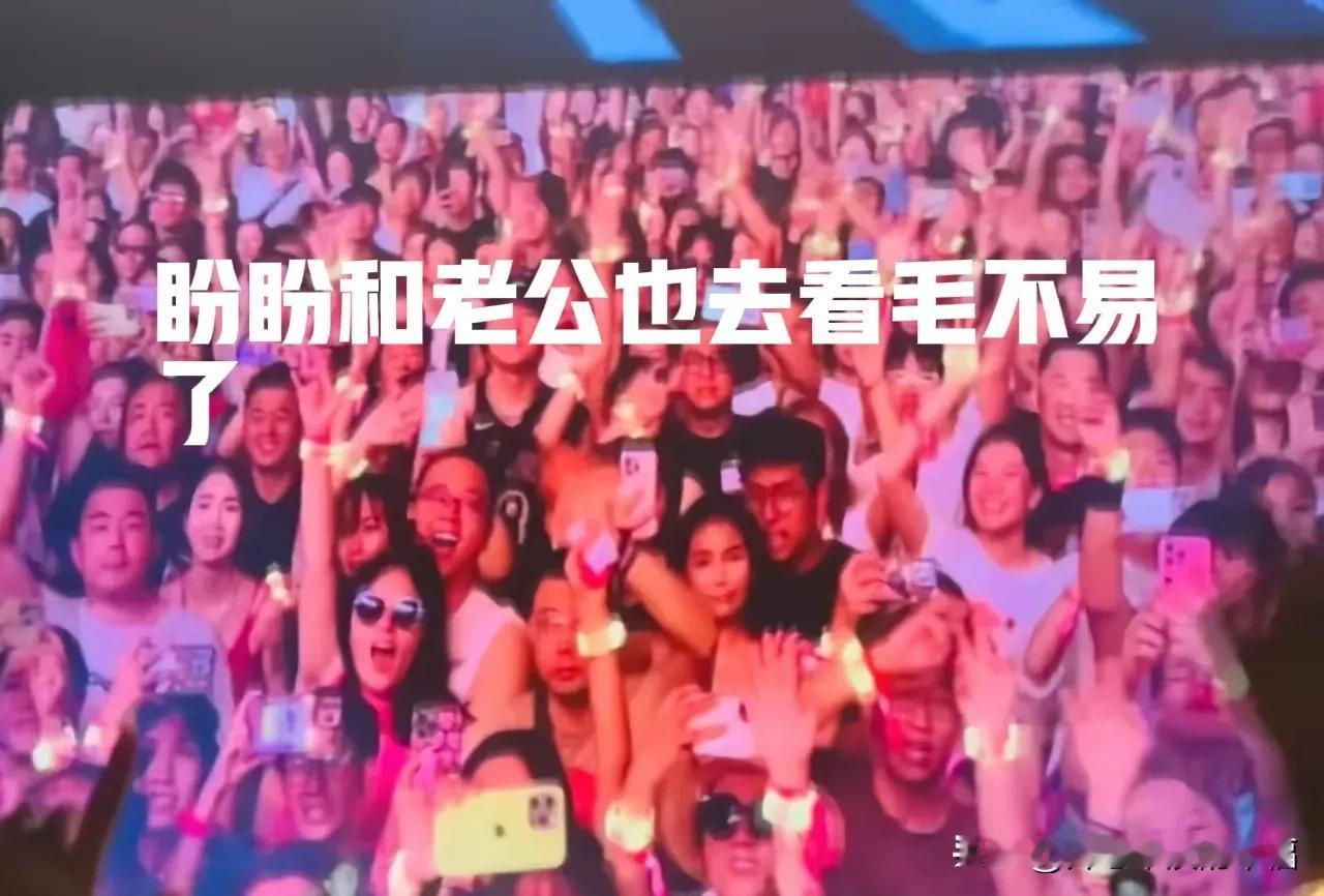 与辉同行都去看演唱会了？鹏鹏传熙去了，盼盼和老公竟然也悄咪咪的去了[呲牙]大家再