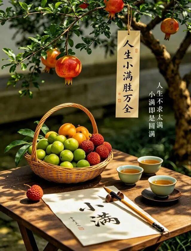 走在风里，已经能摸到夏天的温热，风里裹着麦香，走到田边会发现，麦穗沉了腰，却还带