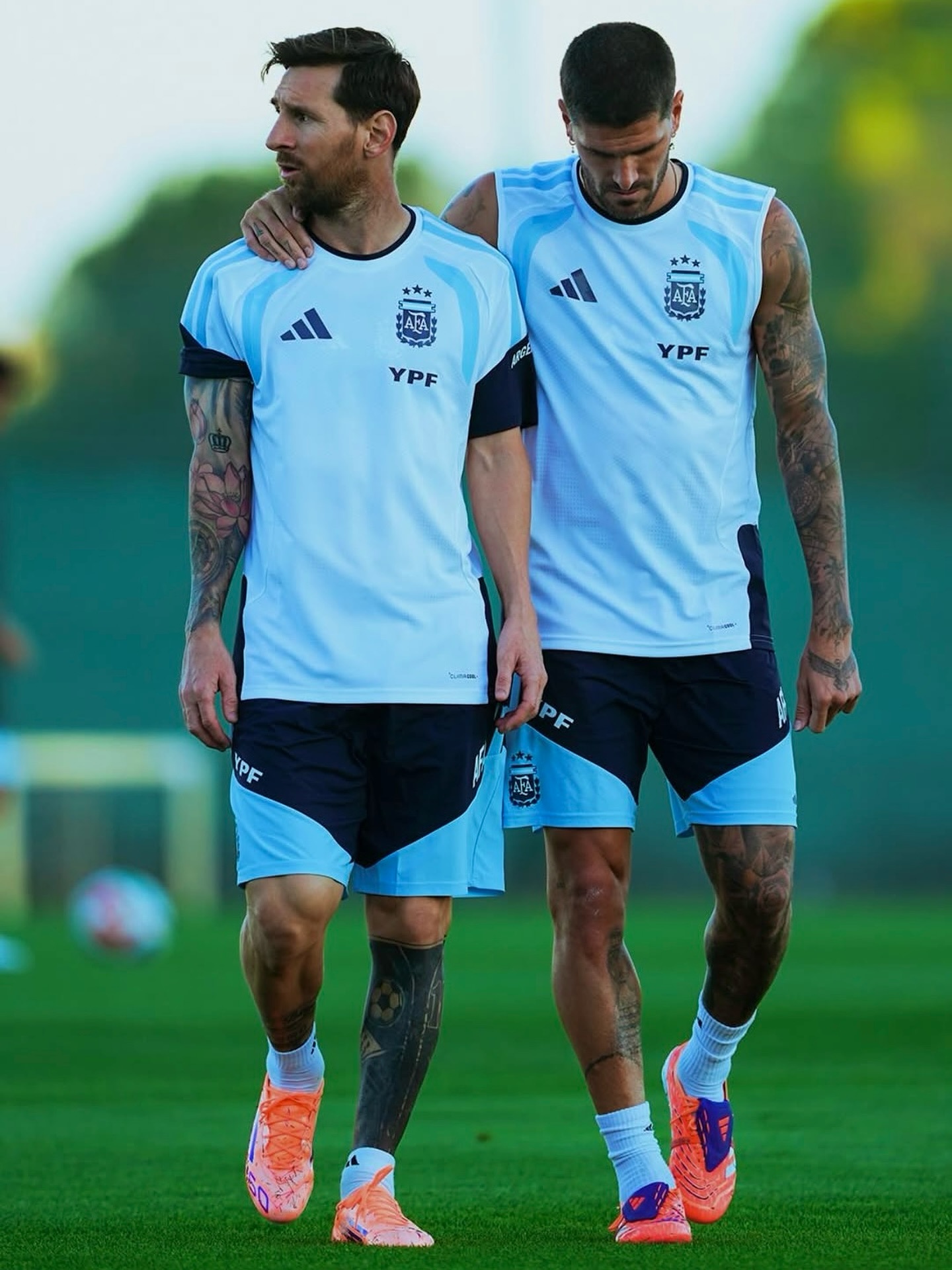 梅西与德保罗！🇦🇷 