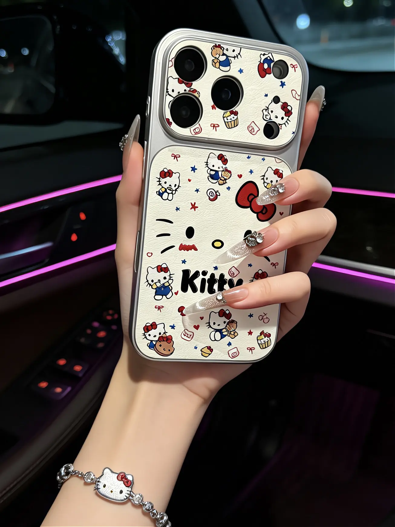 这个手机壳真的长在我心巴上了 kitty手机壳 这手机壳长在了我的心尖...