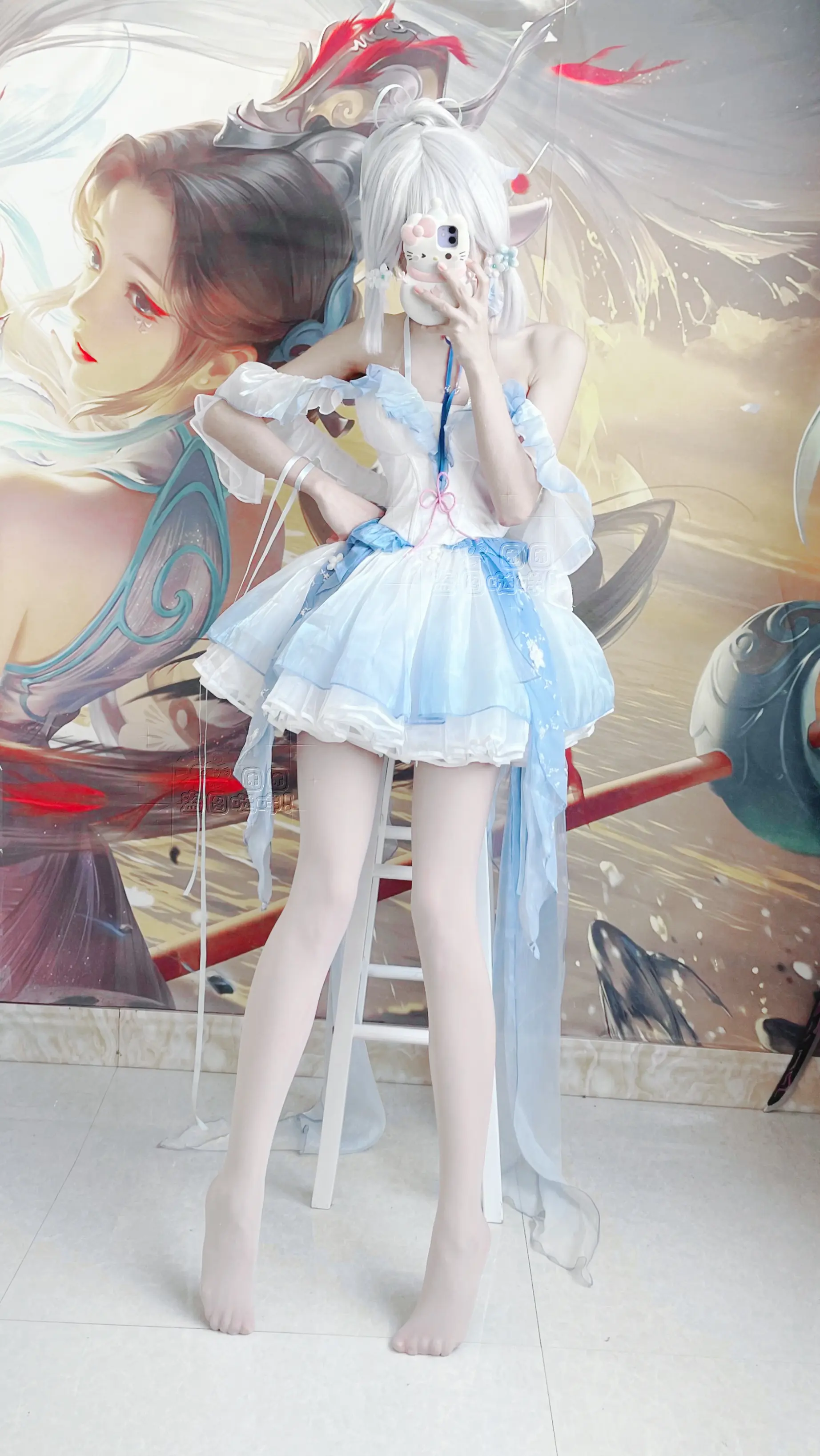 神里绫华 原神 cos试衣 同人