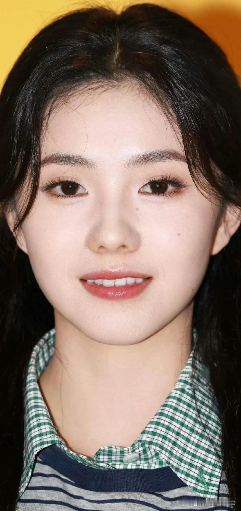 刘浩存生图，不知道的以为精修，还是太权威啦