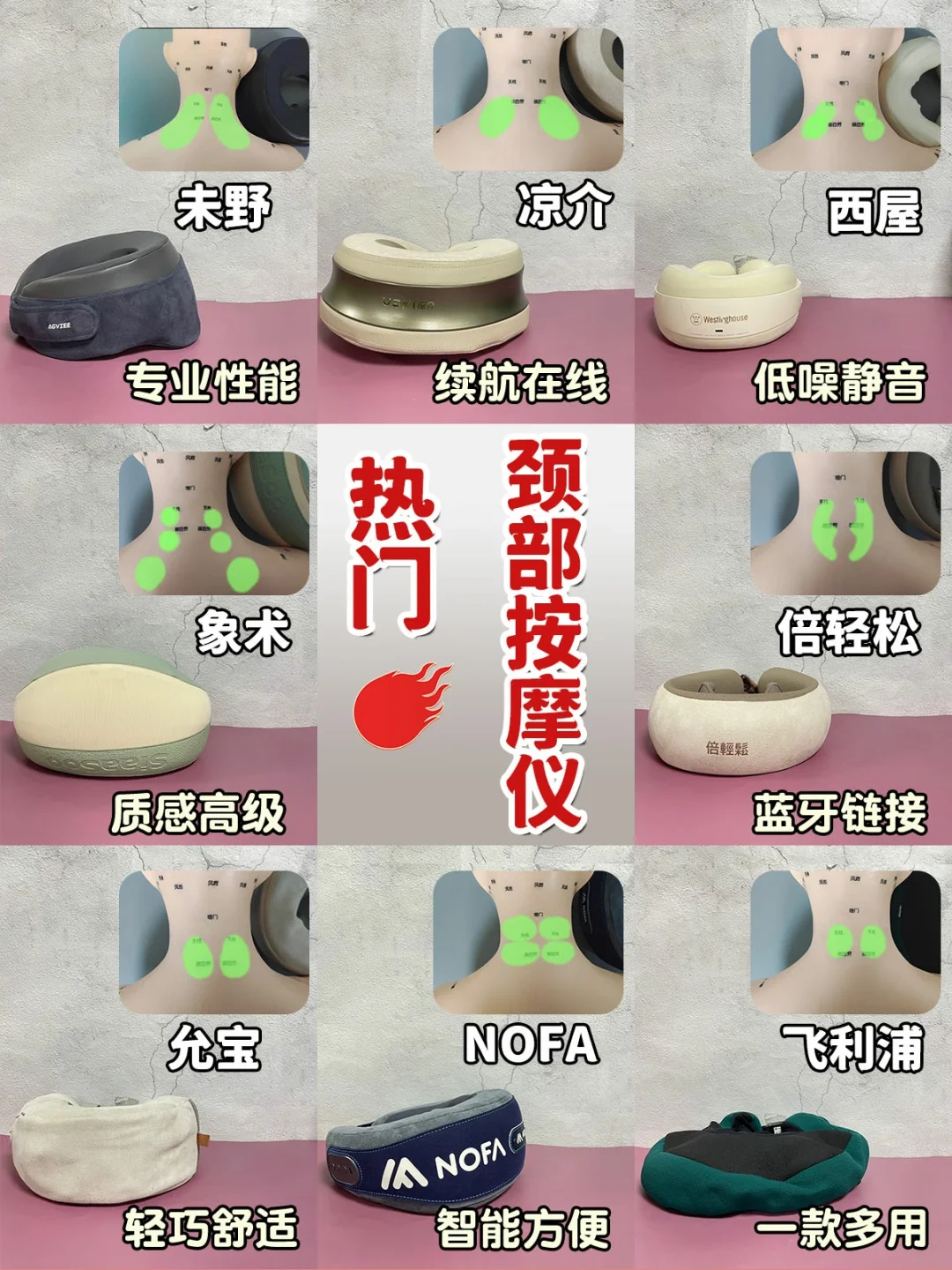 选对不选贵！快收下这篇颈部按摩仪推荐！