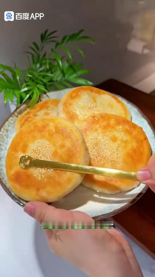 酥皮猪肉火烧。
这绝对是亲妈牌，没有科技和添加的小肉饼。有空的时候多做一些冻在冰